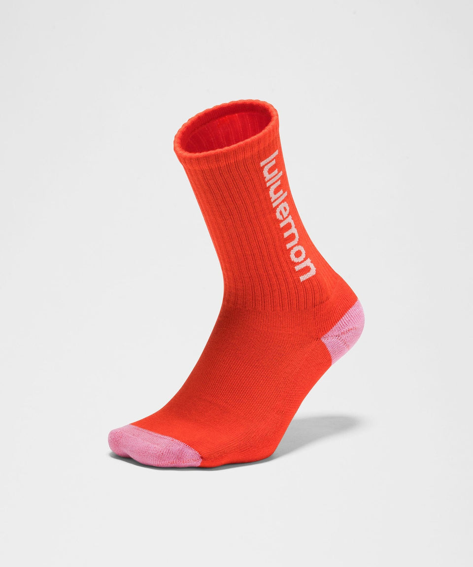 Lululemon Unisex Daily Essential Crew Socks *Wordmark