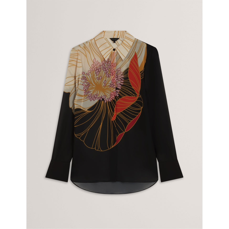 Long-Sleeve Blouse