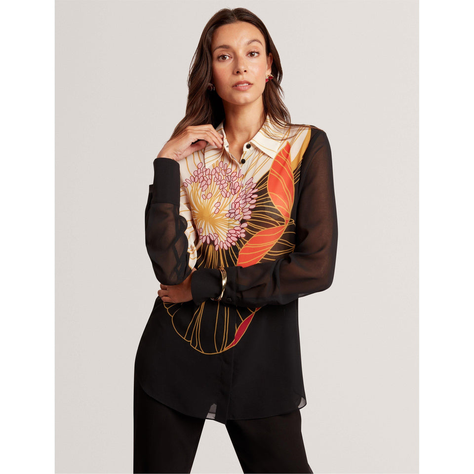 Long-Sleeve Blouse