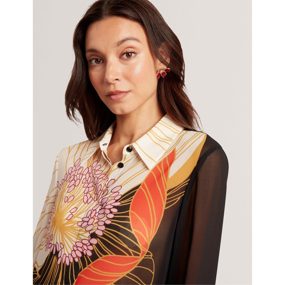 Long-Sleeve Blouse