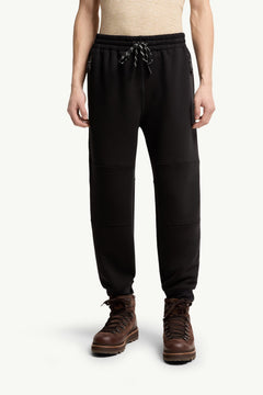 Moncler Logo Sweatpants Black Black