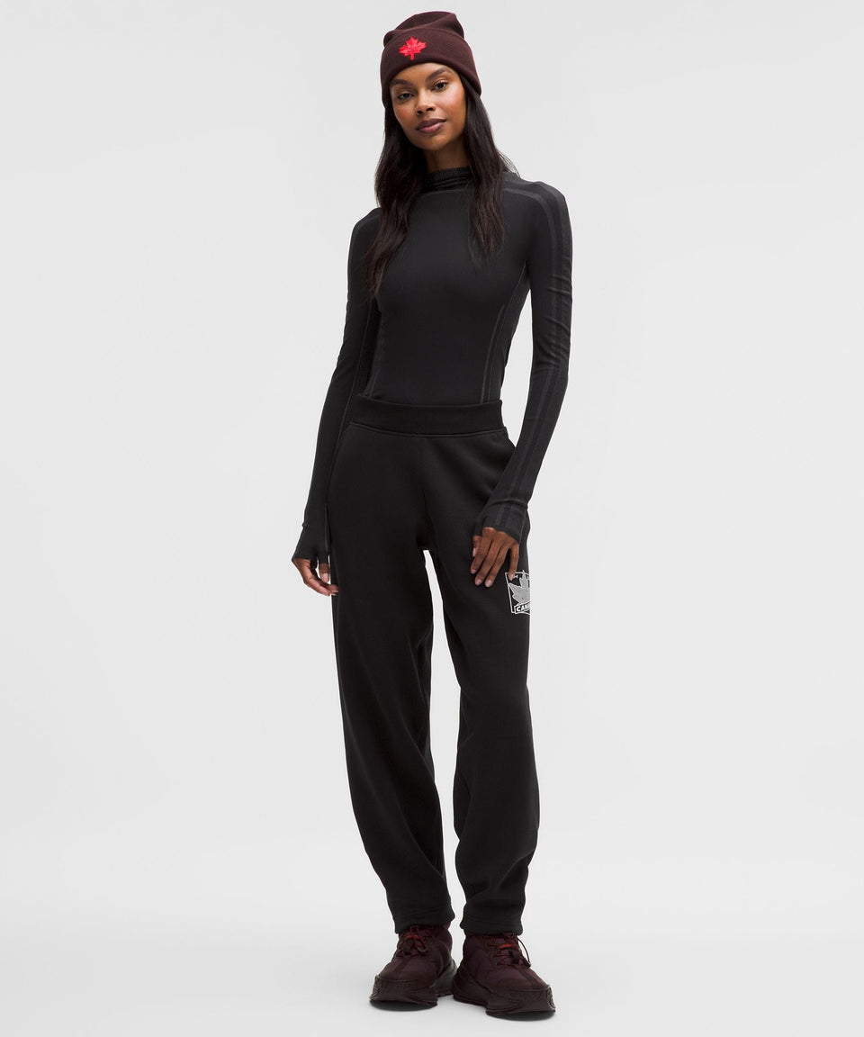 Lululemon Women's Team Canada Women's Seamless Mockneck Base Layer *COC Logo