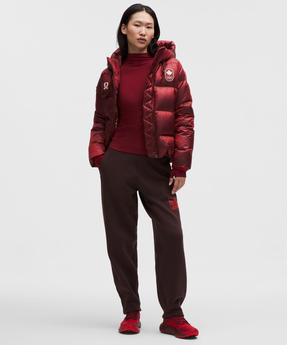 Lululemon Women's Team Canada Women's Seamless Mockneck Base Layer *COC Logo