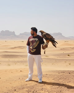 MOCHA BROWN EAGLE T-SHIRT