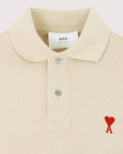 Ami De Coeur Classic Fit Polo T-Shirt champagne
