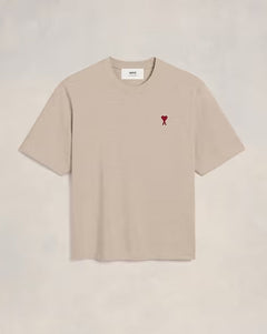 Ami De Coeur Organic Cotton Boxy Fit T-Shirt light-beige