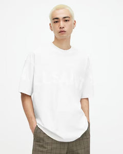 ALL SAINTS BIGGY SS CREW OPTIC WHITE TSHIRT