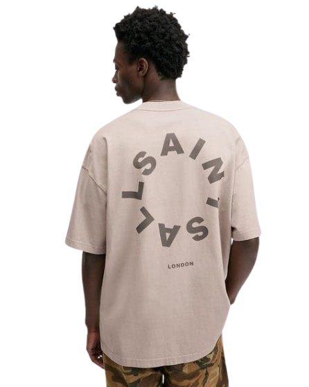 ALL SAINTS TIERRA SS CREW BOSTON TAPE
