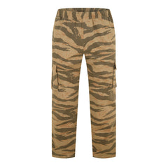 Camo Cotton Cargo Trousers