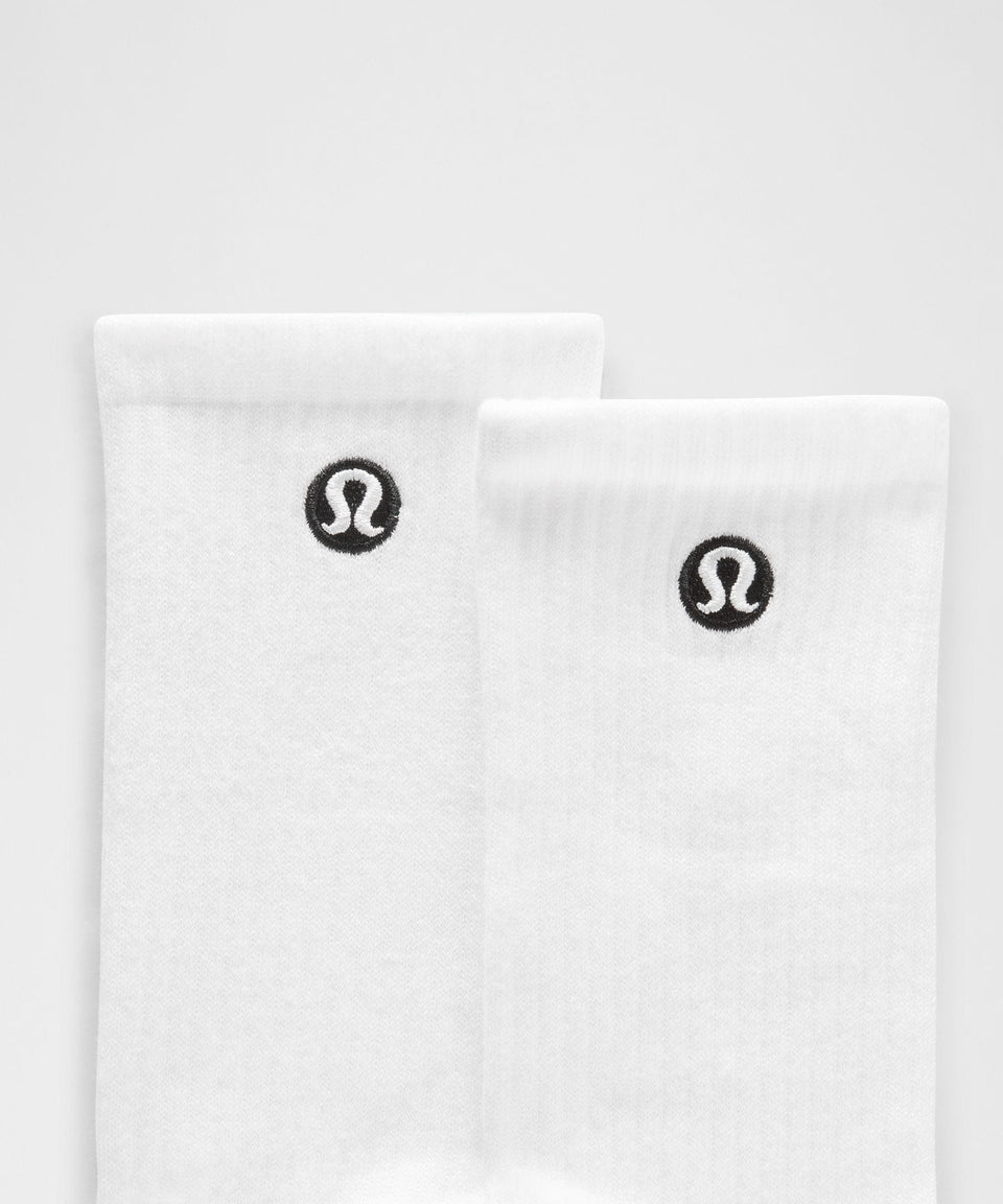 Lululemon Unisex Daily Essential Crew Socks *6 Pack