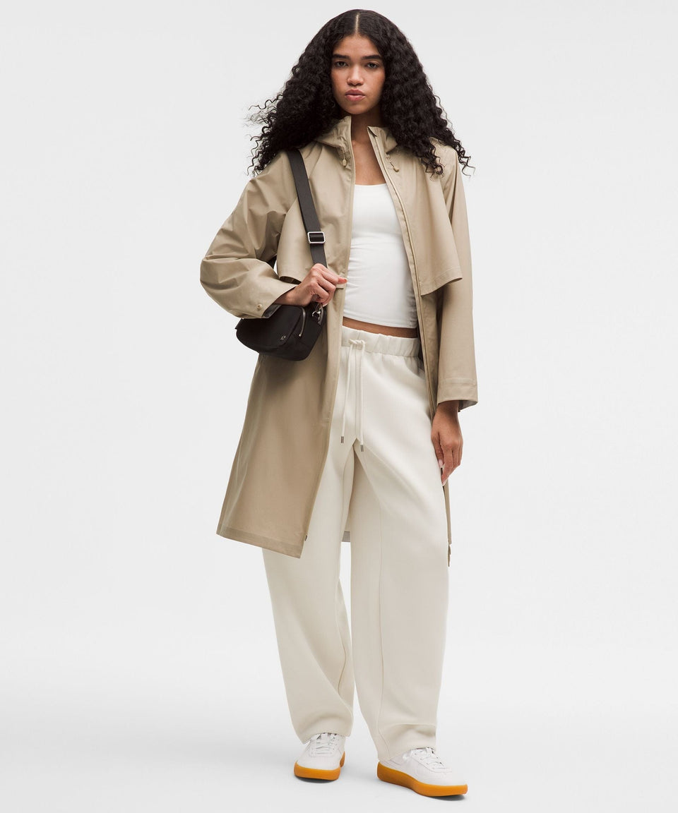 Lululemon Lightweight Cinch-Waist Rain Coat