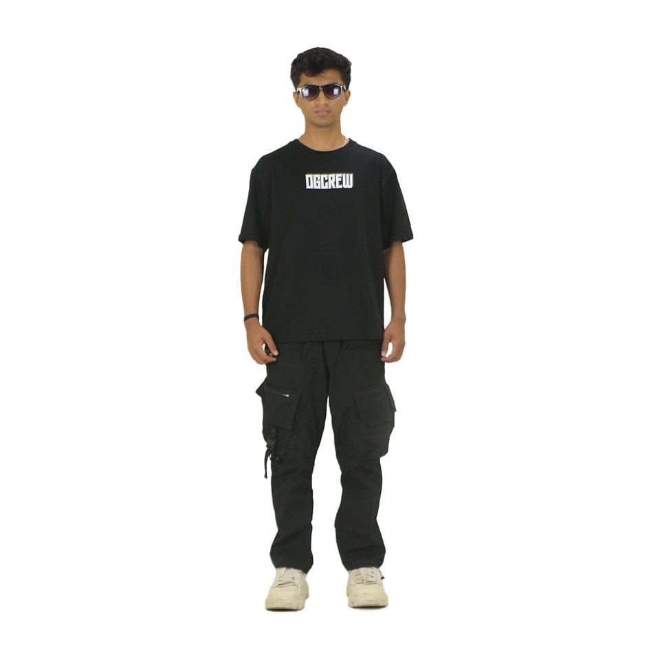 BLACK NO TIME FOR ROMANCE T-SHIRT