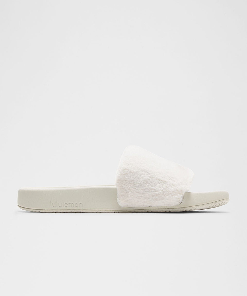 Lululemon Women's Restfeel Faux Fur Slide