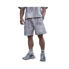 YoungLA Tree Camo Collection Shorts Beige Tree Camo