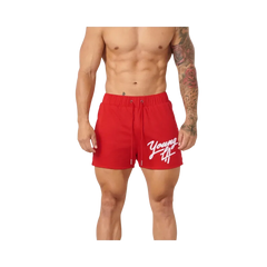 YoungLA Legacy Shorts Red