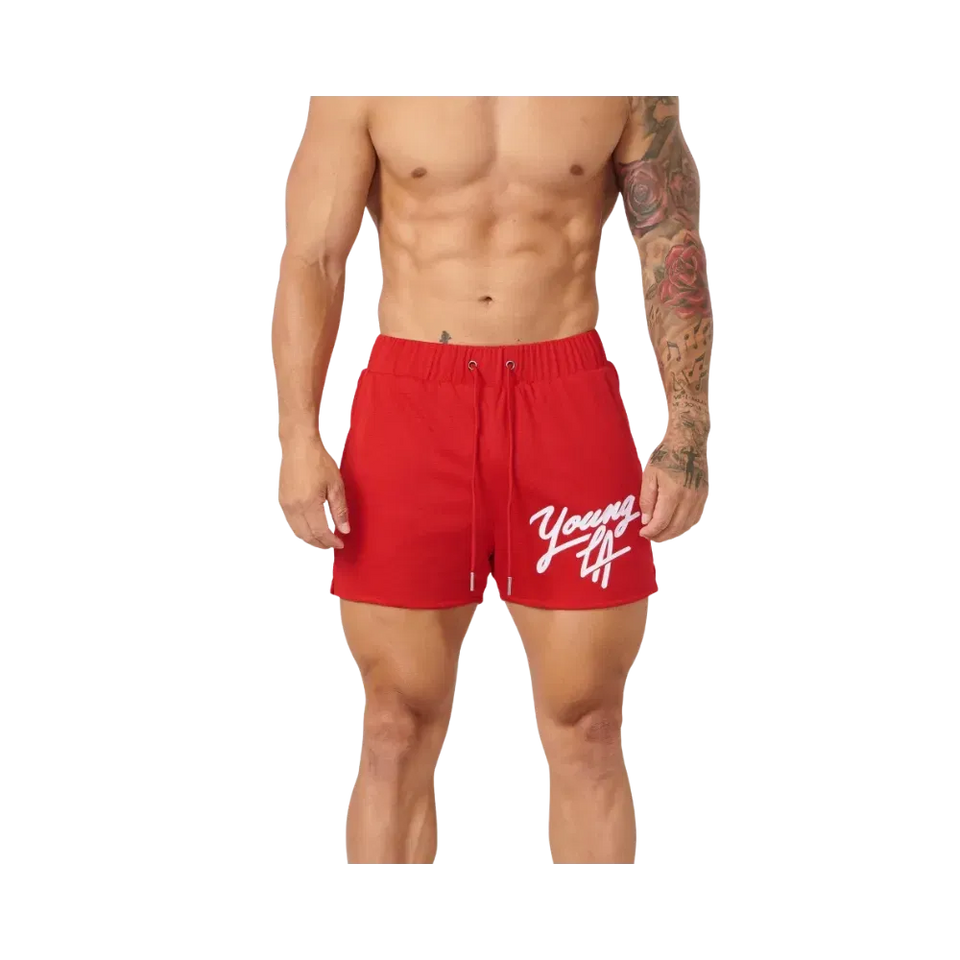 YoungLA Legacy Shorts Red