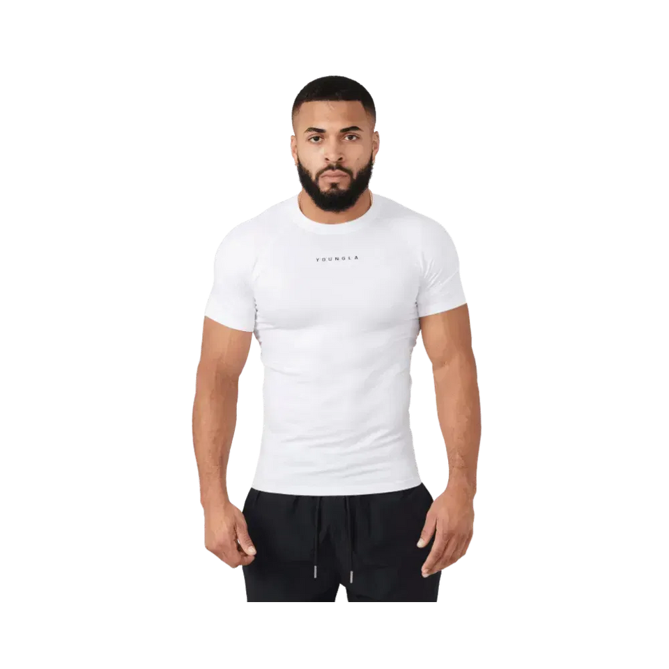 Young LA SuperVillain Compression Tees White