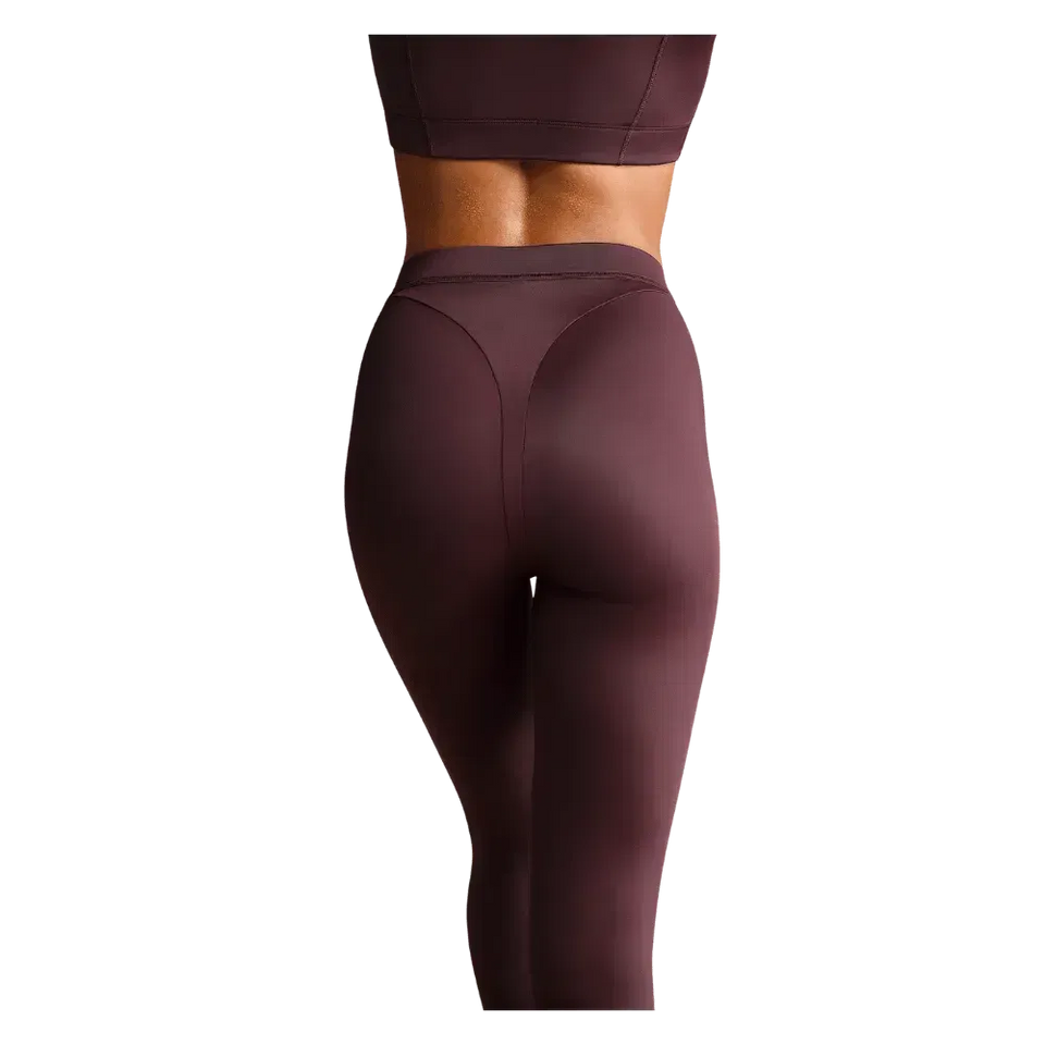 Nike x Skims Shine Women's High-Waisted V-Panel 26" Leggings  CURRANT