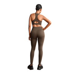 Nike X SkimsWomen's High-Neck Bra Dark Sepia