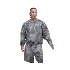 YoungLA Tree Camo Collection Crewnecks Desert Tan Tree Camo