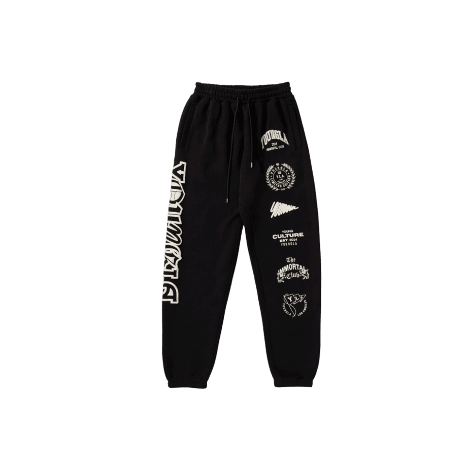 Young LA Immortal Killer Joggers Black