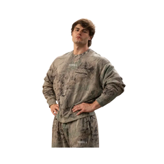 YoungLA Tree Camo Collection Crewnecks Beige Tree Camo