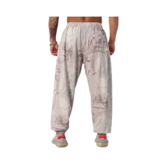 YoungLA Tree Camo Collection Baggy Joggers Desert Tan Tree Camo