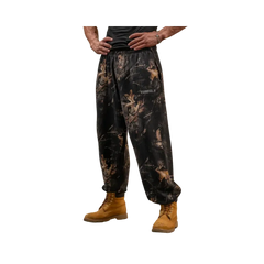 YoungLA Tree Camo Collection Baggy Joggers Black Tree Camo