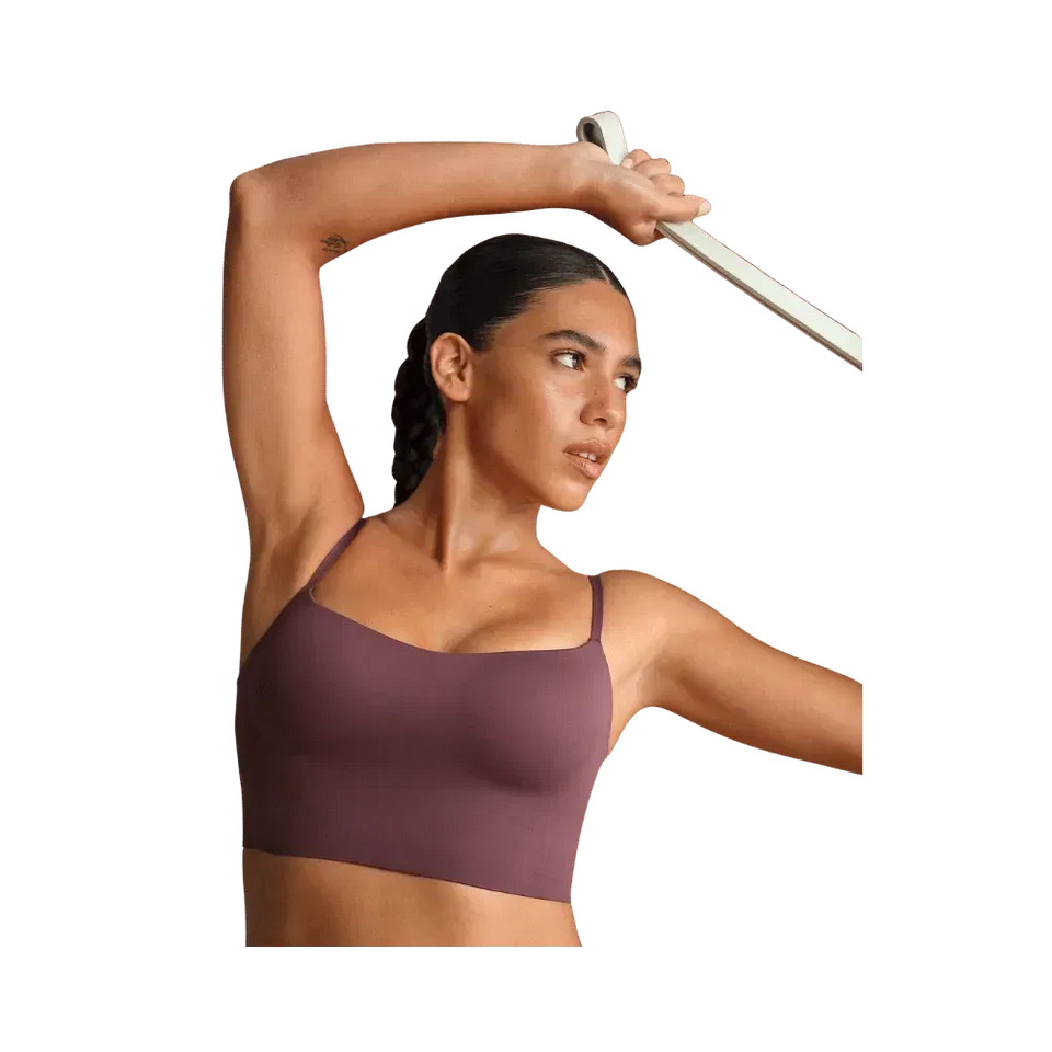 Nike X Skims Matte Women's Cami Longline Bra CURRANT