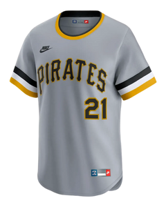 Pittsburgh Pirates Cooperstown MLB Limited Jersey (Roberto Clemente)