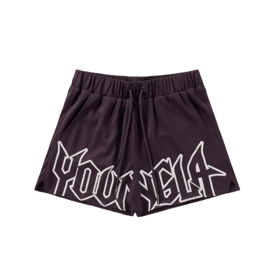 YoungLA All-Star Shorts Plum