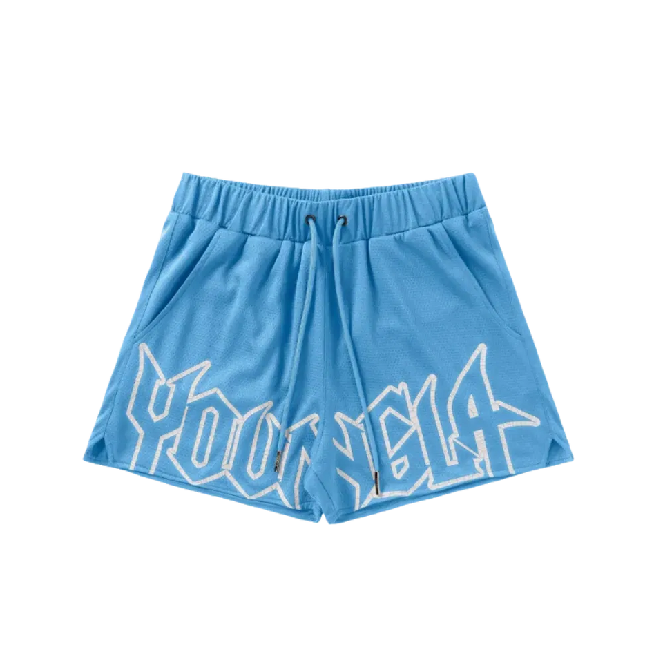 YoungLA All-Star Shorts Carolina Blue