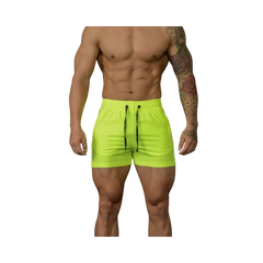 YoungLA Bodybuilding Shorts All Neon