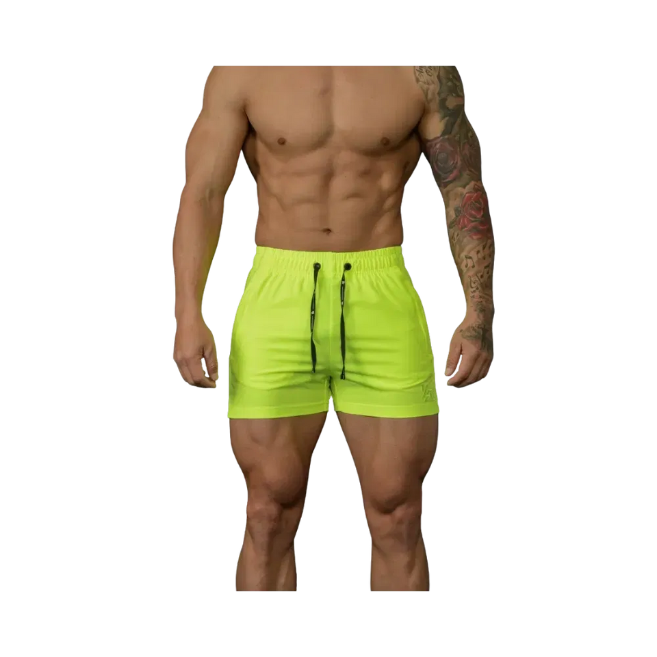 YoungLA Bodybuilding Shorts All Neon