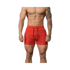 YoungLA Bodybuilding Shorts Red