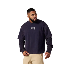 YoungLA Shadow Twofer Long Sleeves Purple Wash