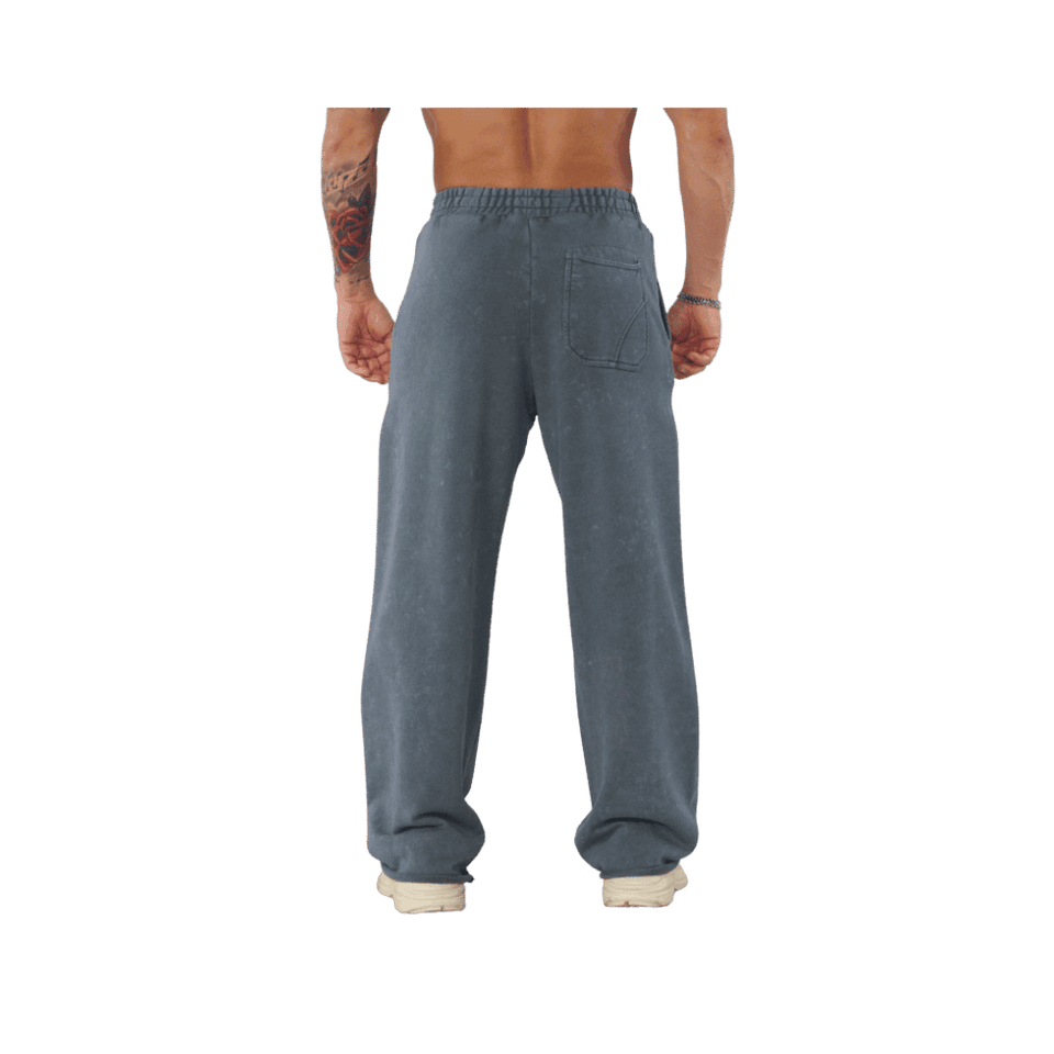 Young LA New Wave Baggy Sweats Grey Wash