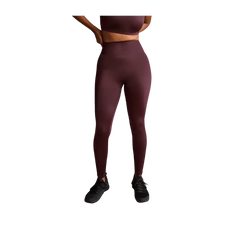Nike x Skims Shine Women's High-Waisted Bonded 26" Leggings CURRANT