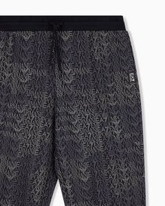 EA7 Regular fit pants Logo Series in cotton-blend jersey