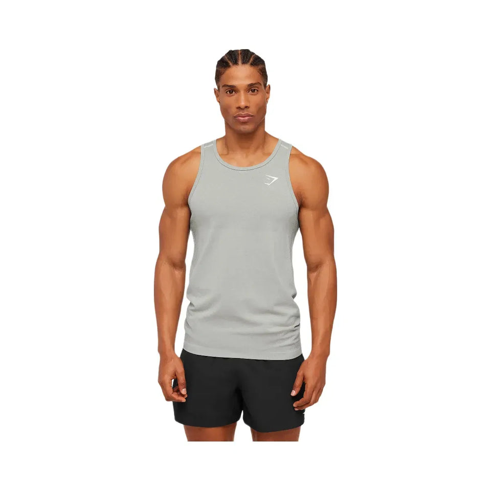 Gymshark Vital Tank "Light Grey Smokey Grey"