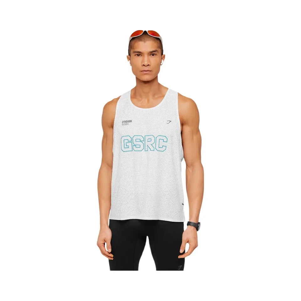 Gymshark Running Elite Race Vest White