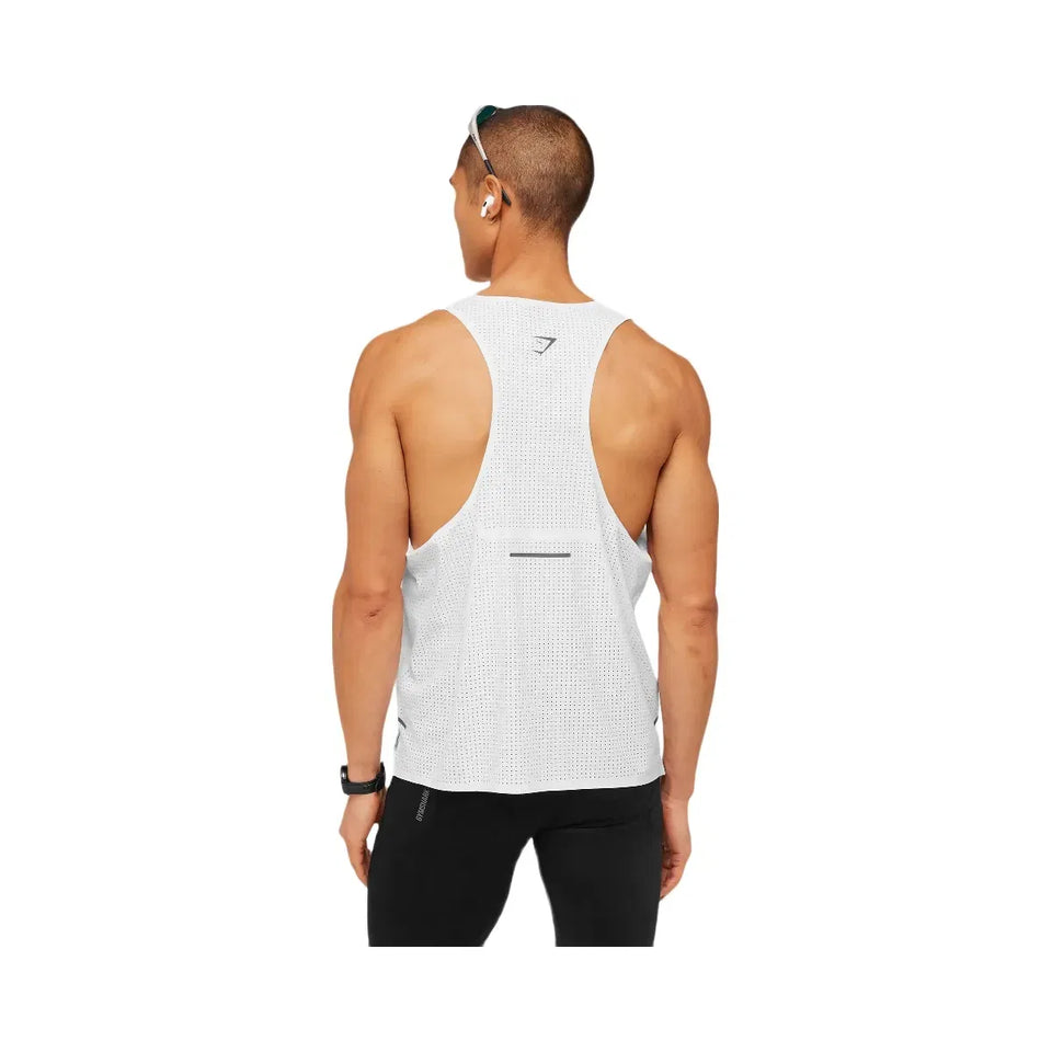 Gymshark Running Elite Race Vest White