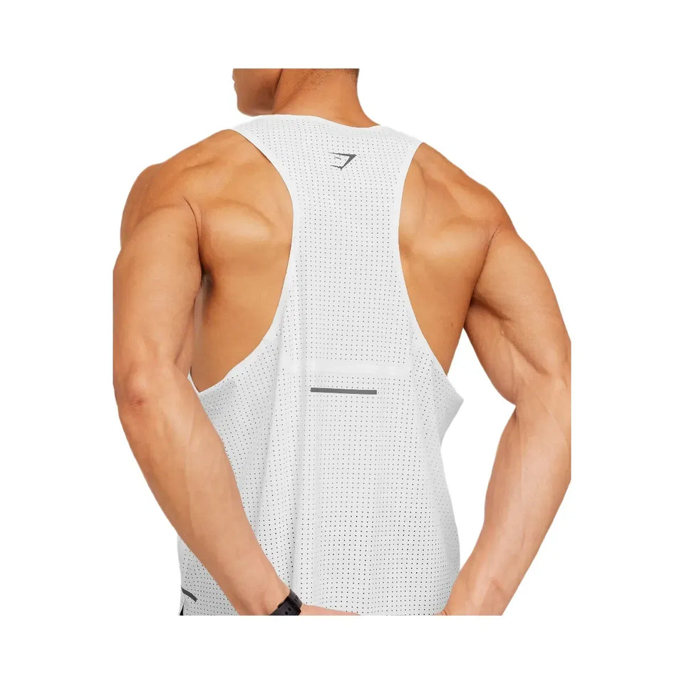 Gymshark Running Elite Race Vest White