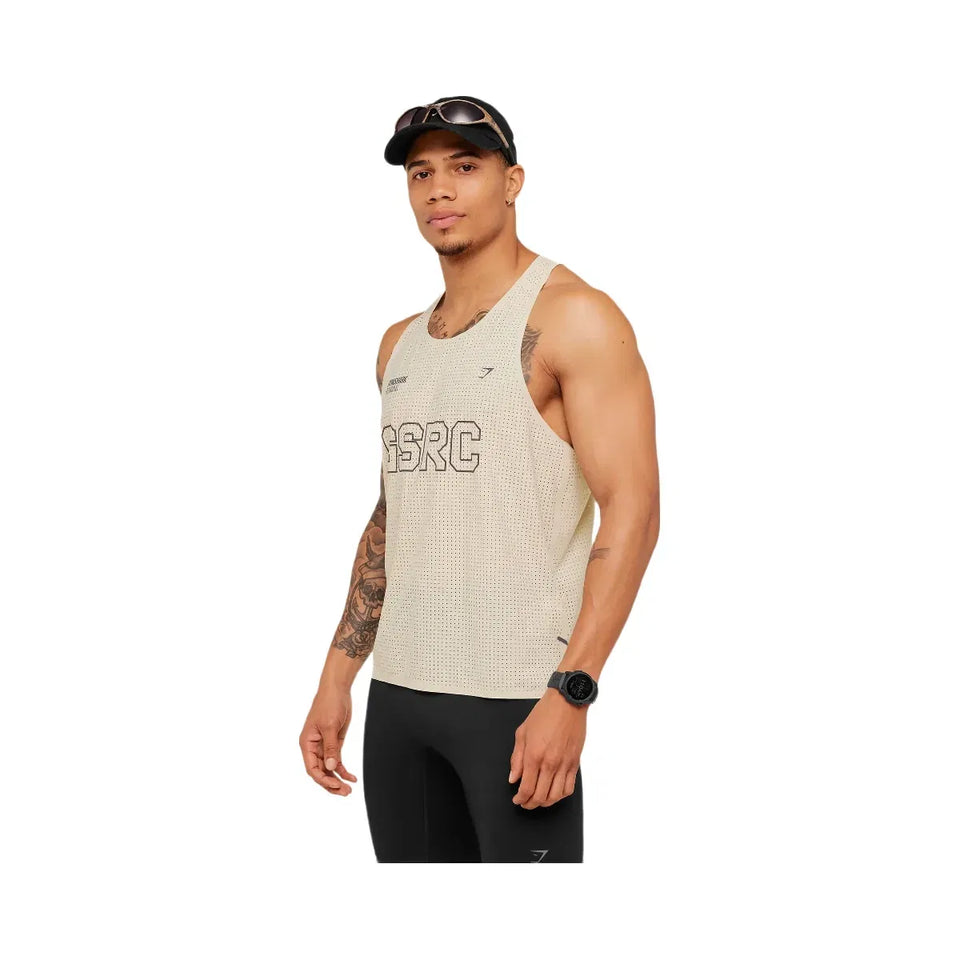 Gymshark Running Elite Race Vest Pebble Grey
