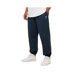 Gymshark Crest Oversized Joggers Gs Navy