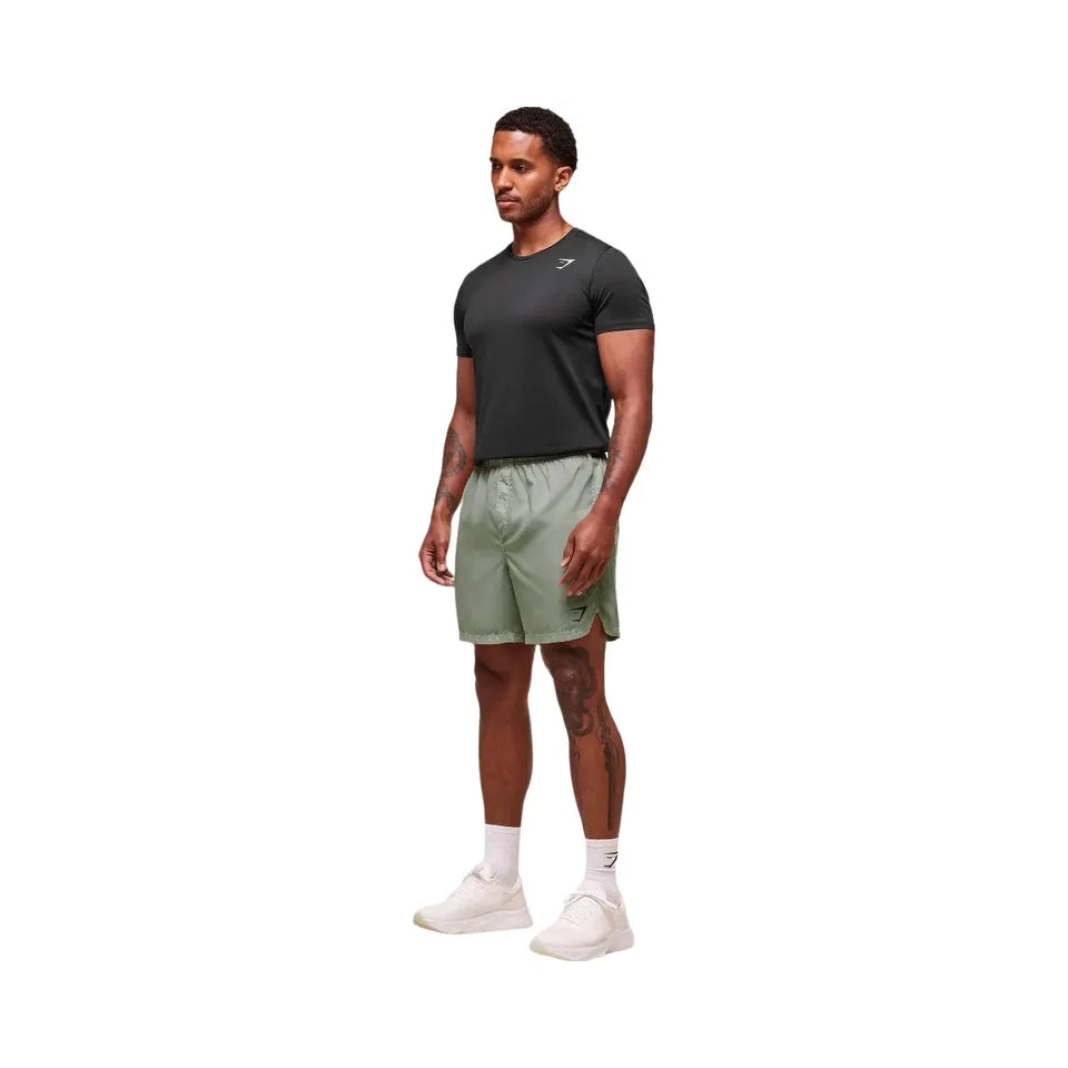 Gymshark Fit Light 7" Shorts "Strength Green"