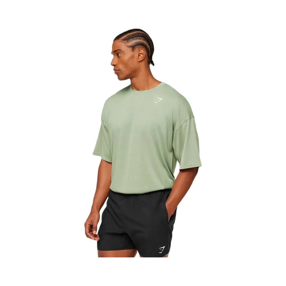 Gymshark Arrival Oversized T-Shirt Gs Haze Green