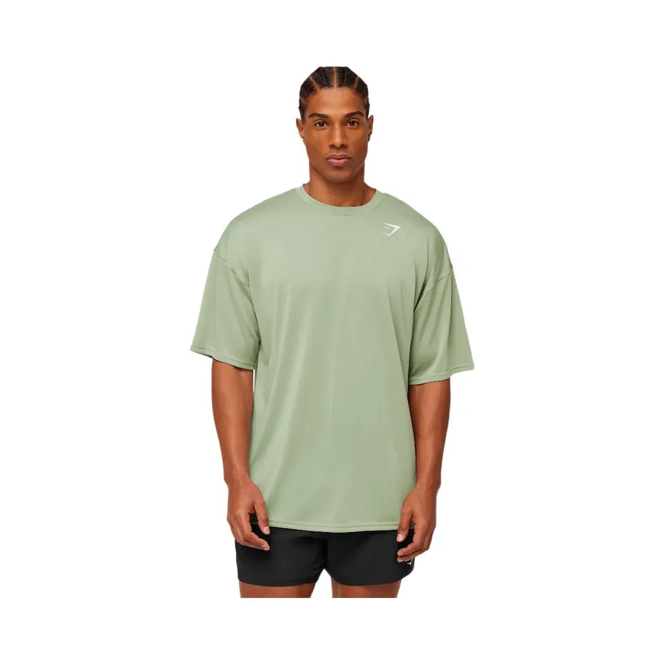 Gymshark Arrival Oversized T-Shirt Gs Haze Green