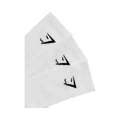 Gymshark Crew Socks 3Pk GS White