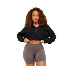 Gymshark Pump Zip Through Hoodie "Black Wash"